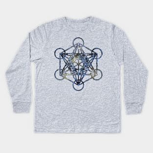 Melatrons Cube Kids Long Sleeve T-Shirt